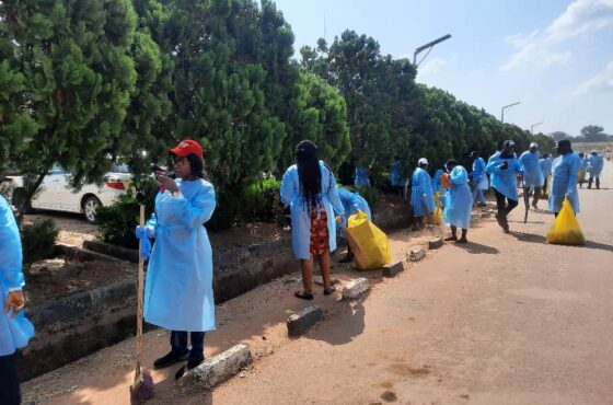 UNTH Foundation Supports Hospital Environmental Clean-up Exercise: Taking Steps Towards a Greener Healthcare Facility